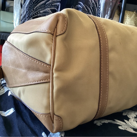 Gucci Boston Bag Canvas Tan Old Gucci 25 - Picture 6 of 12